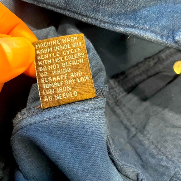 J. McLaughlin blue velvet Watson suede skinny pants size 2 - Picture 6 of 6